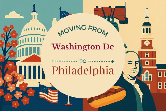 Moving from Washington DC to Philadelphia