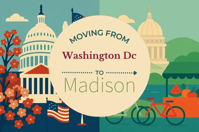 Moving from Washington DC to Madison