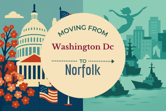 Moving from Washington DC to Norfolk