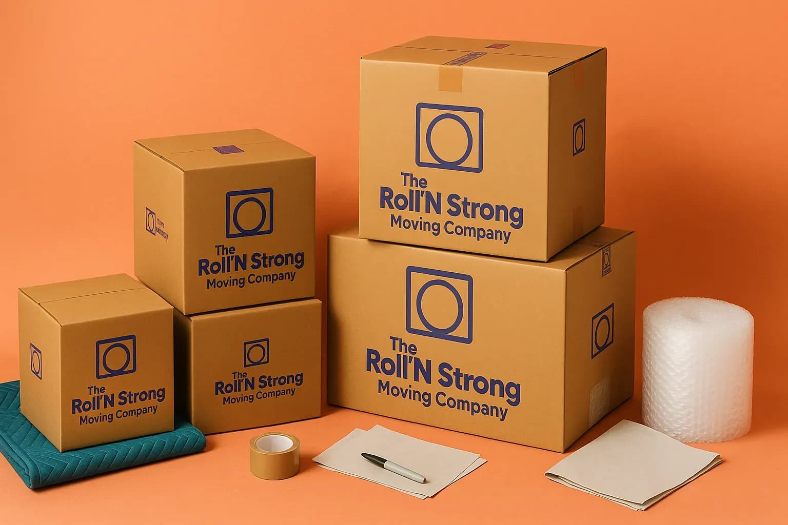 The Roll'N Strong Moving Company featured image