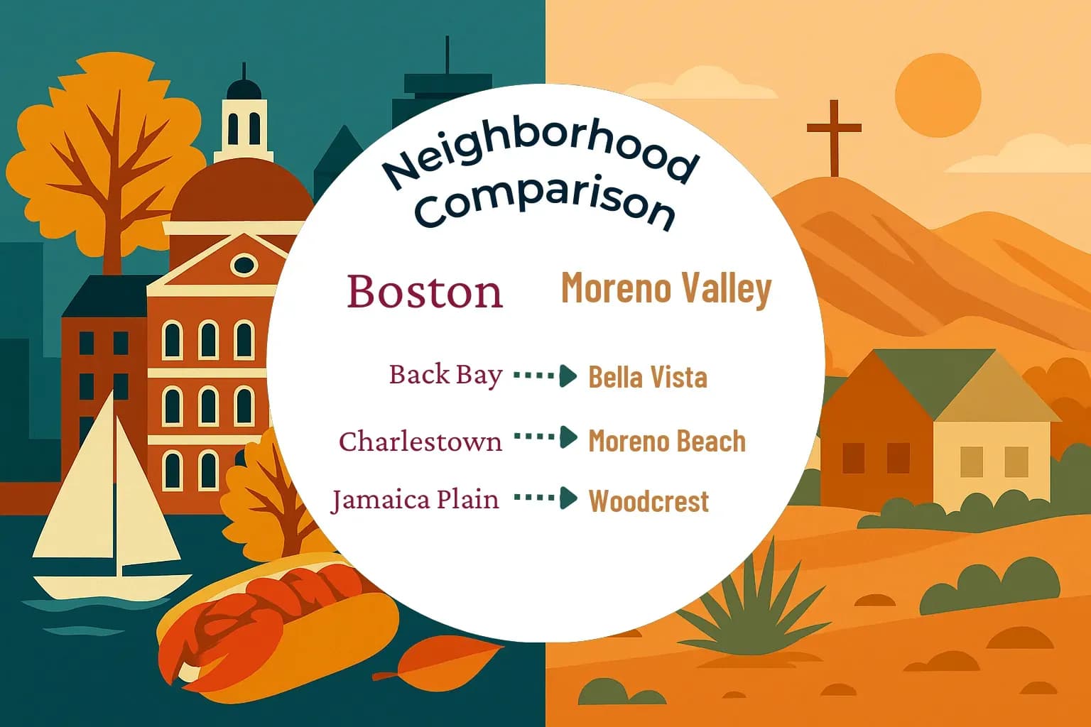 Boston vs Moreno Valley Neighborhood Comparison