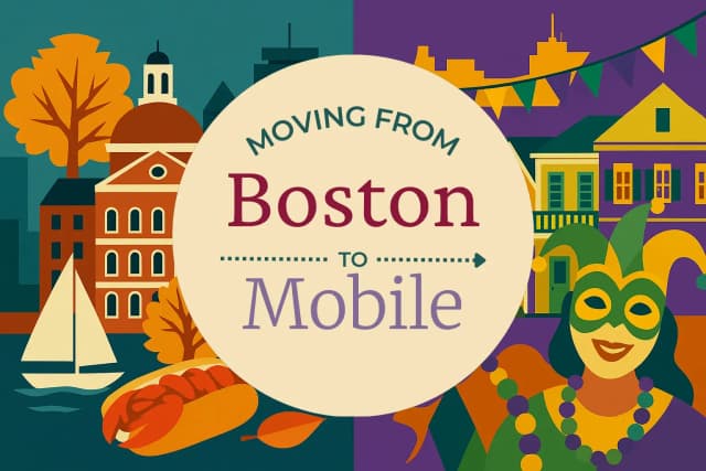 Moving from Boston to Mobile