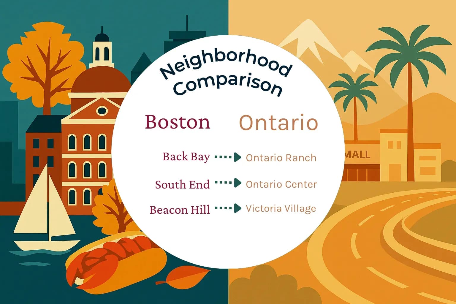 Boston vs Ontario Neighborhood Comparison