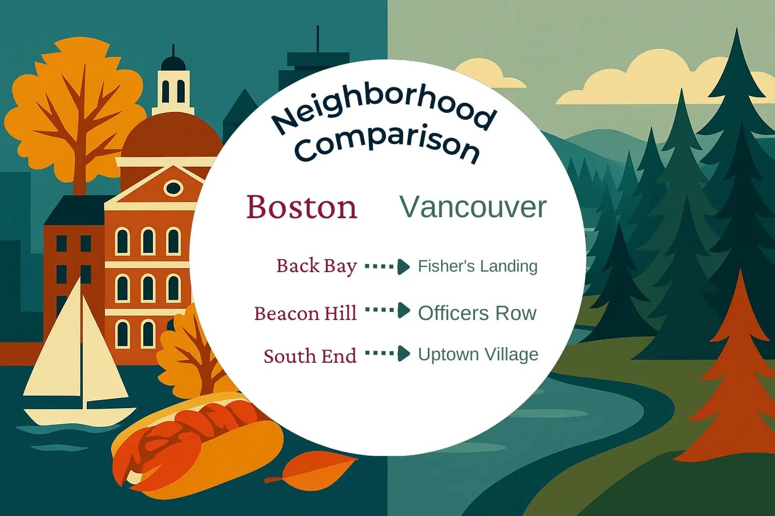 Boston vs Vancouver Neighborhood Comparison