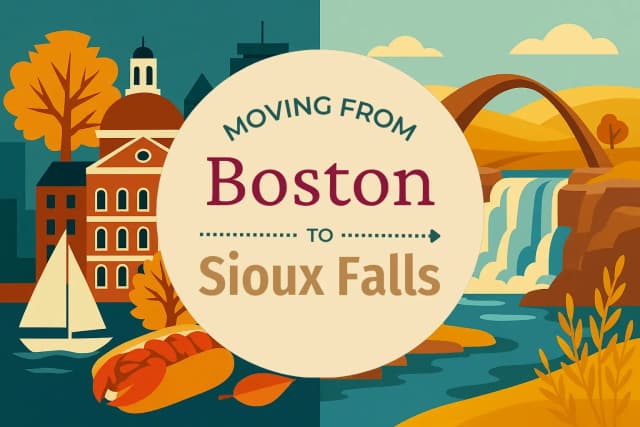 Moving from Boston to Sioux Falls