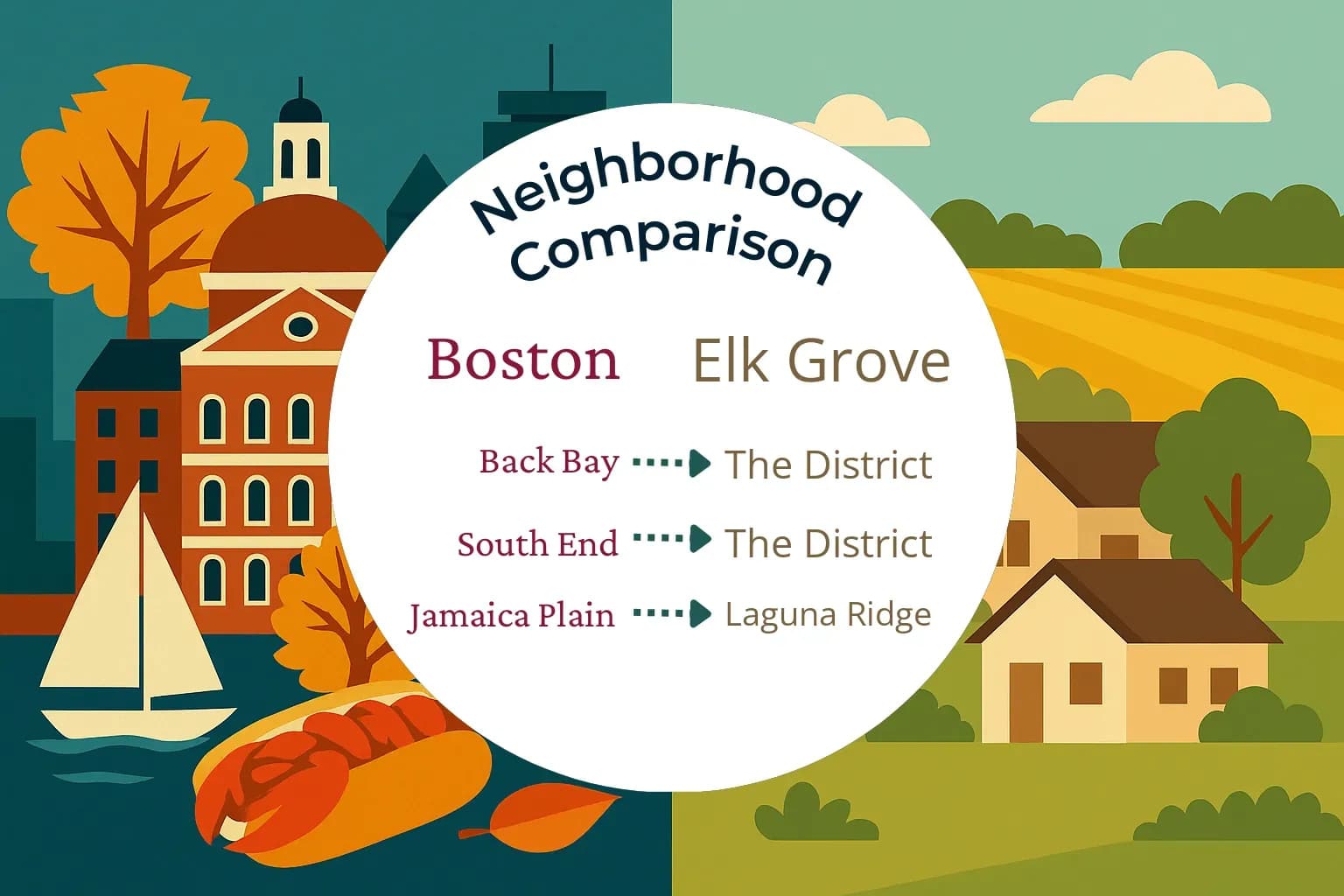 Boston vs Elk Grove Neighborhood Comparison