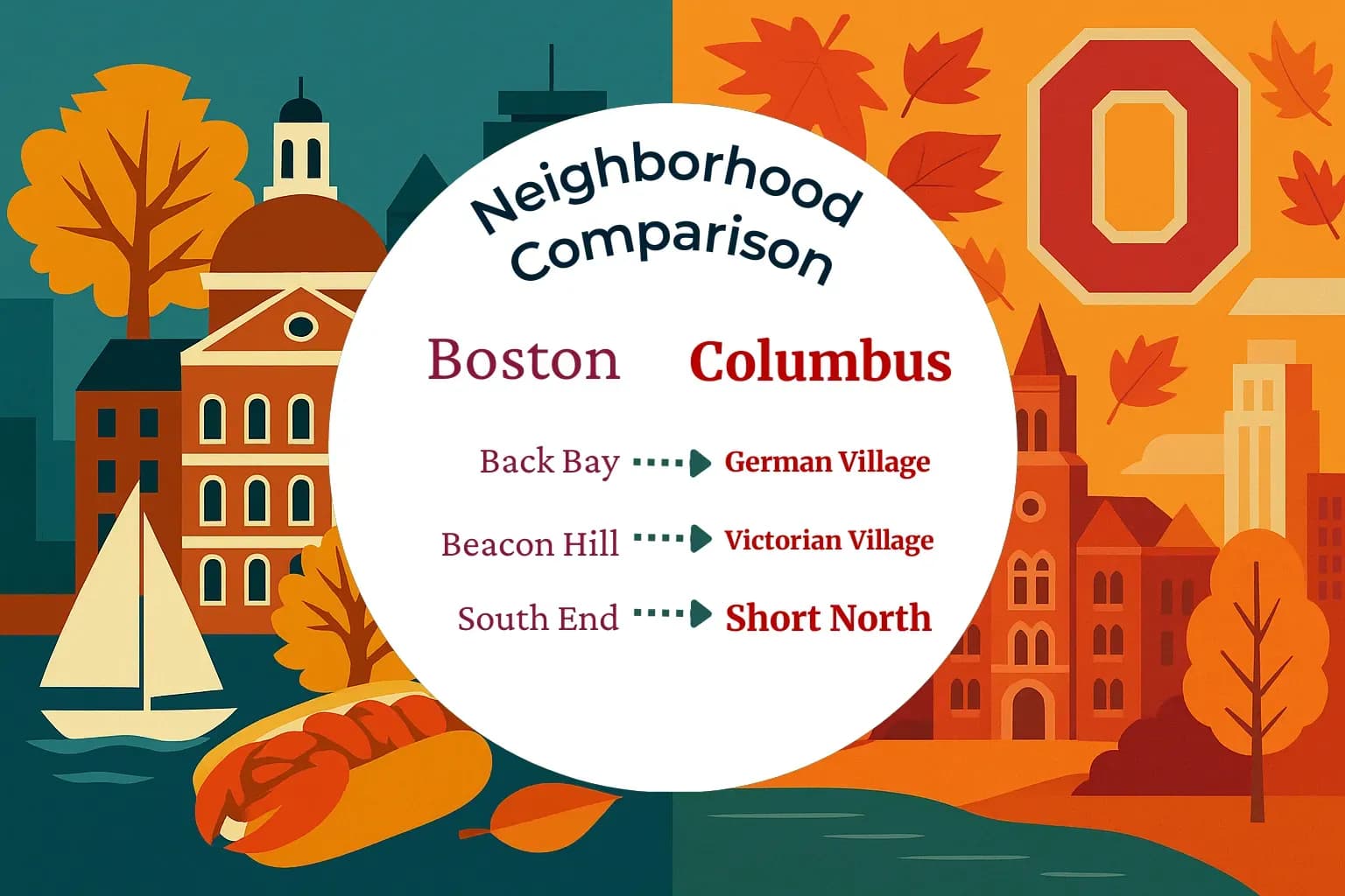 Boston vs Columbus Neighborhood Comparison