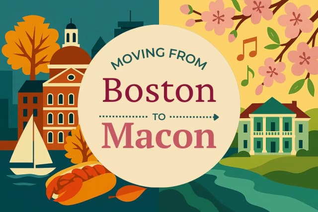 Moving from Boston to Macon