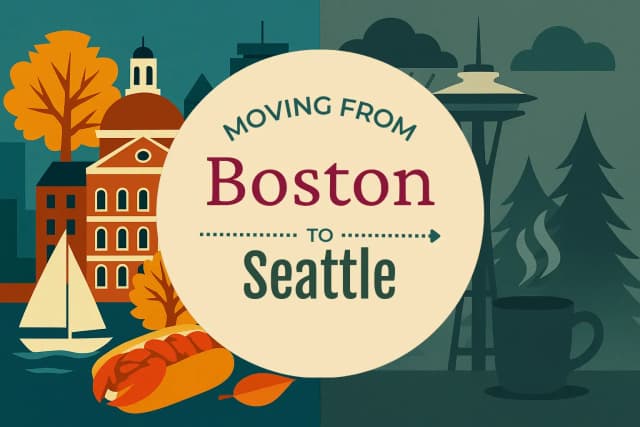 Moving from Boston to Seattle