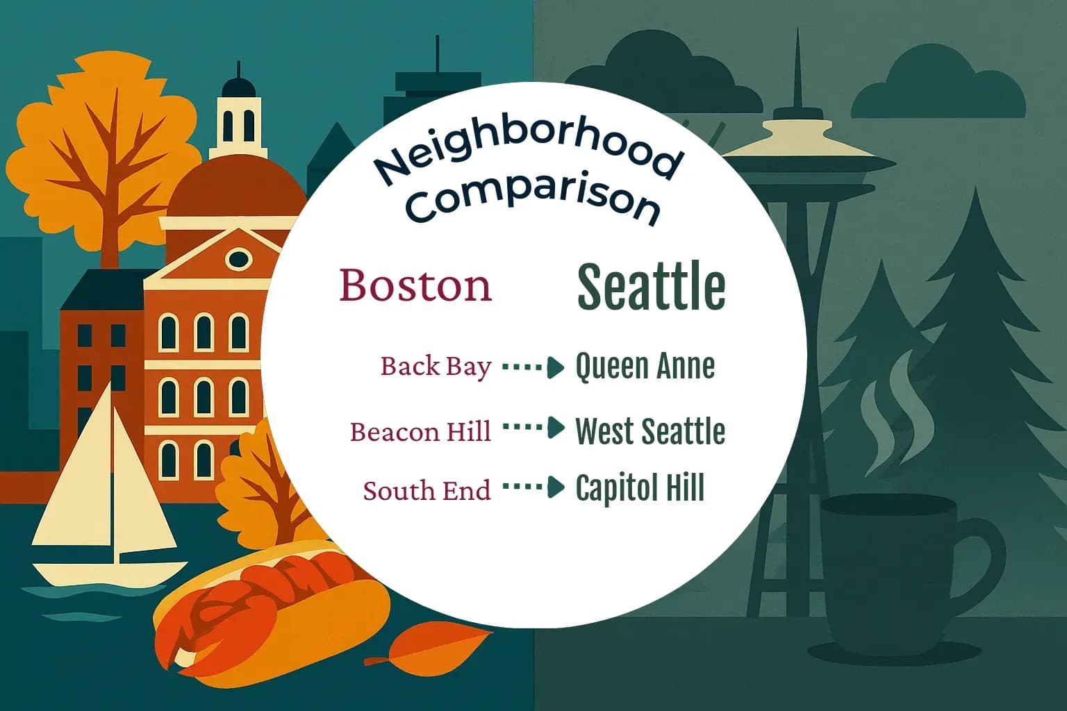 Boston vs Seattle Neighborhood Comparison