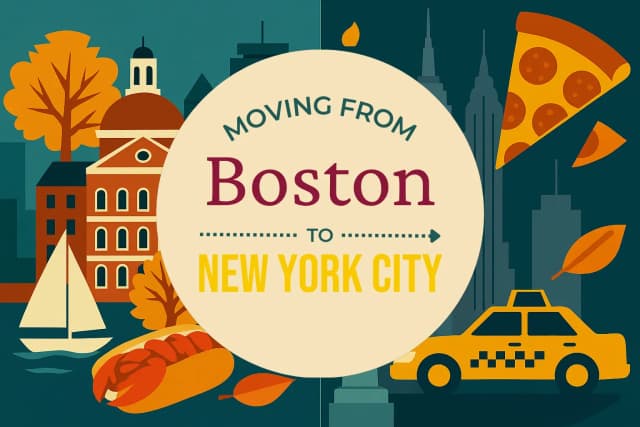 Moving from Boston to New York City