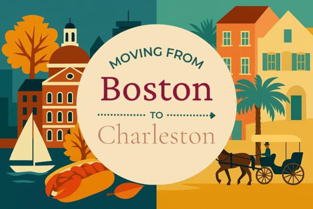 Moving from Boston to Charleston