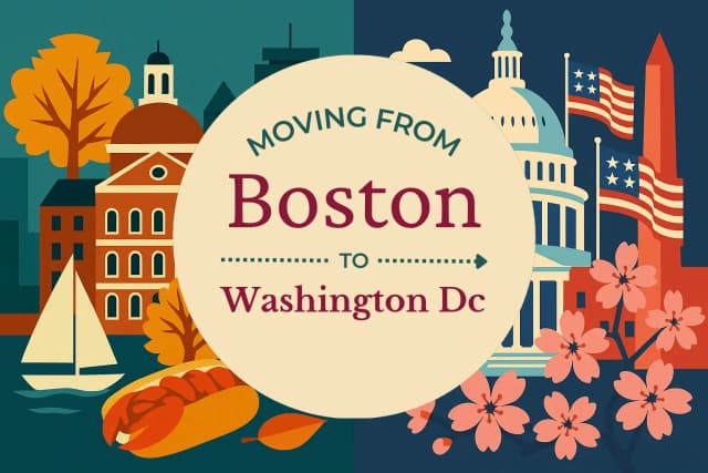 Moving from Boston to Washington DC