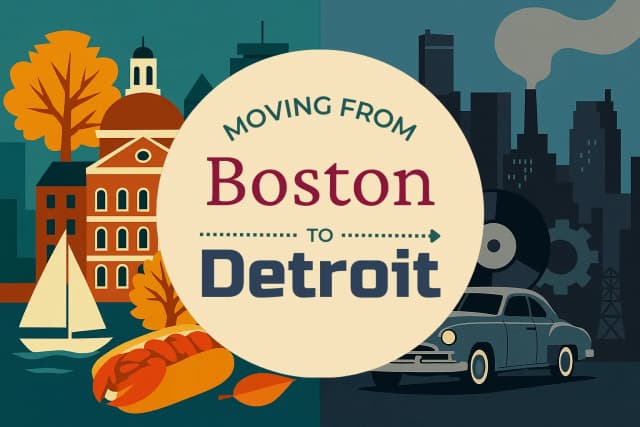Moving from Boston to Detroit
