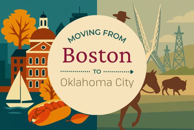 Moving from Boston to Oklahoma City