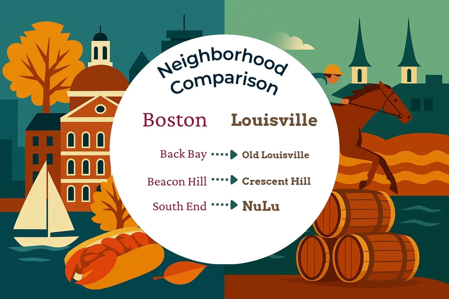 Boston vs Louisville Neighborhood Comparison