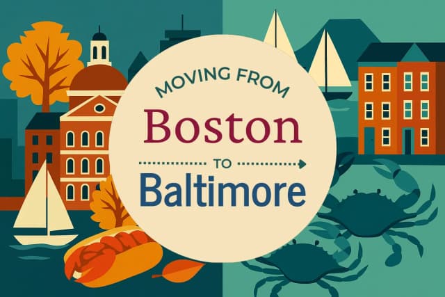 Moving from Boston to Baltimore