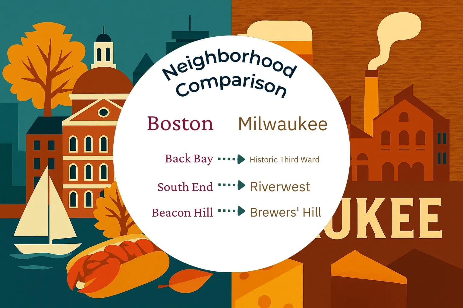 Boston vs Milwaukee Neighborhood Comparison