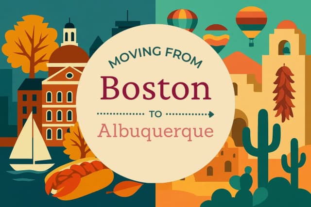 Moving from Boston to Albuquerque
