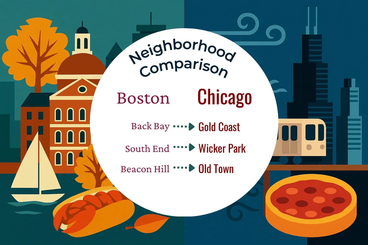 Boston vs Chicago Neighborhood Comparison