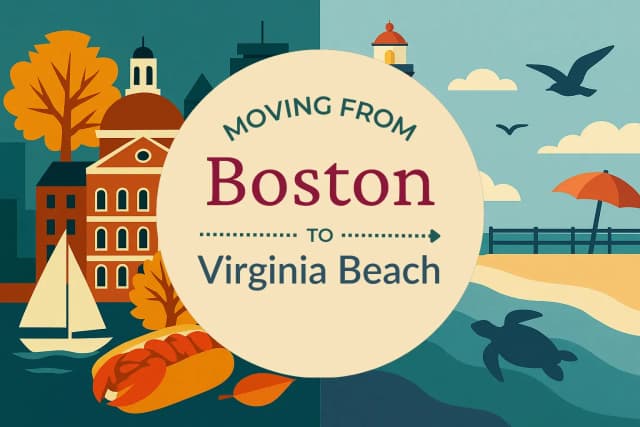 Moving from Boston to Virginia Beach
