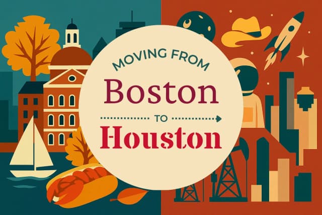 Moving from Boston to Houston