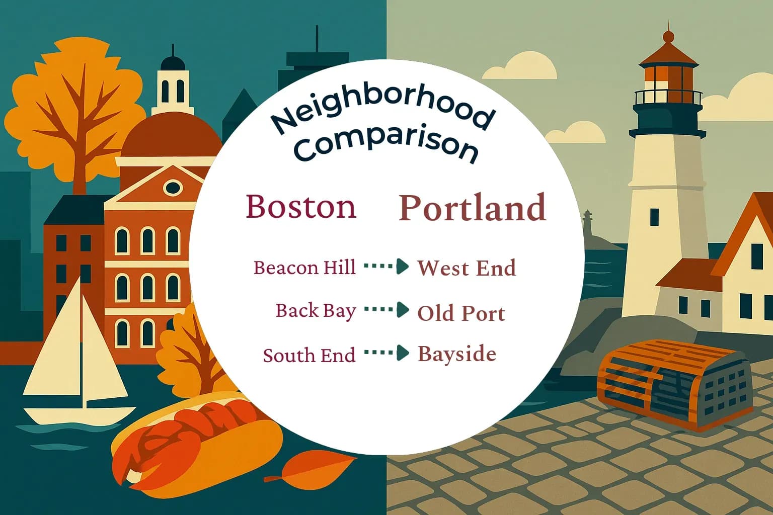 Boston vs Portland Neighborhood Comparison