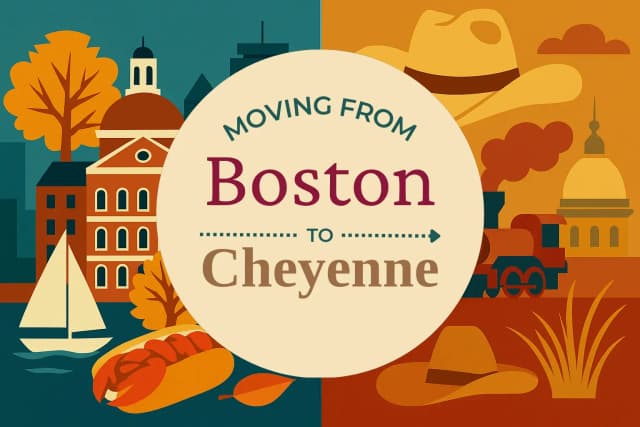 Moving from Boston to Cheyenne