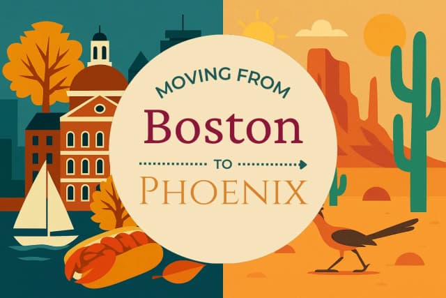 Moving from Boston to Phoenix