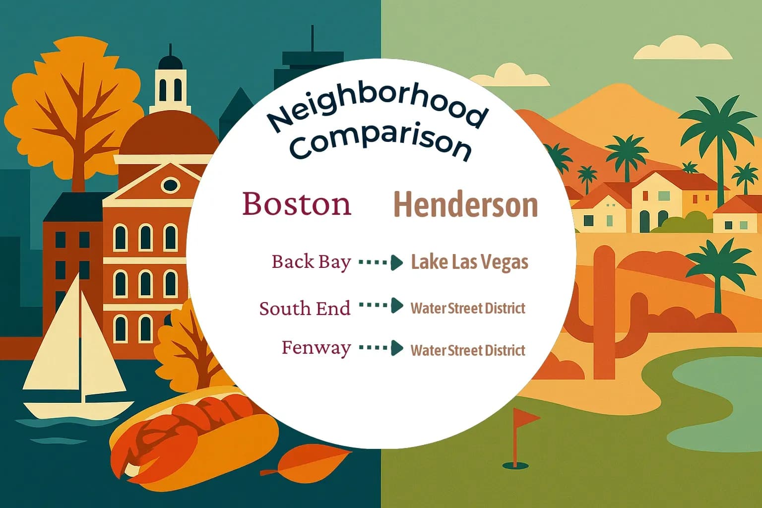 Boston vs Henderson Neighborhood Comparison