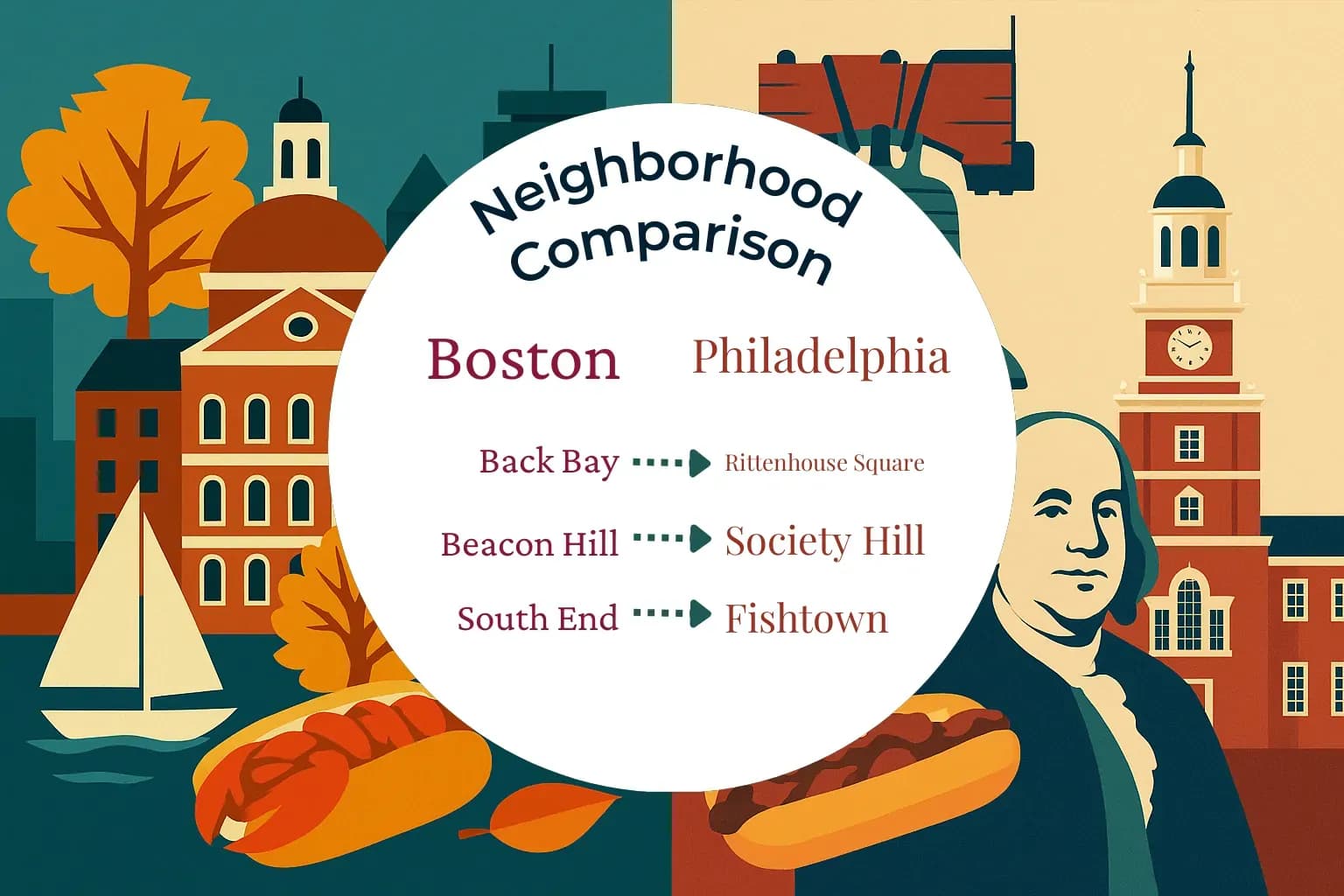 Boston vs Philadelphia Neighborhood Comparison