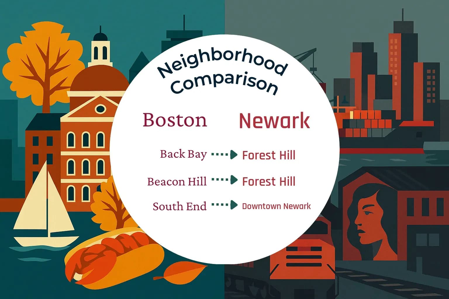 Boston vs Newark Neighborhood Comparison