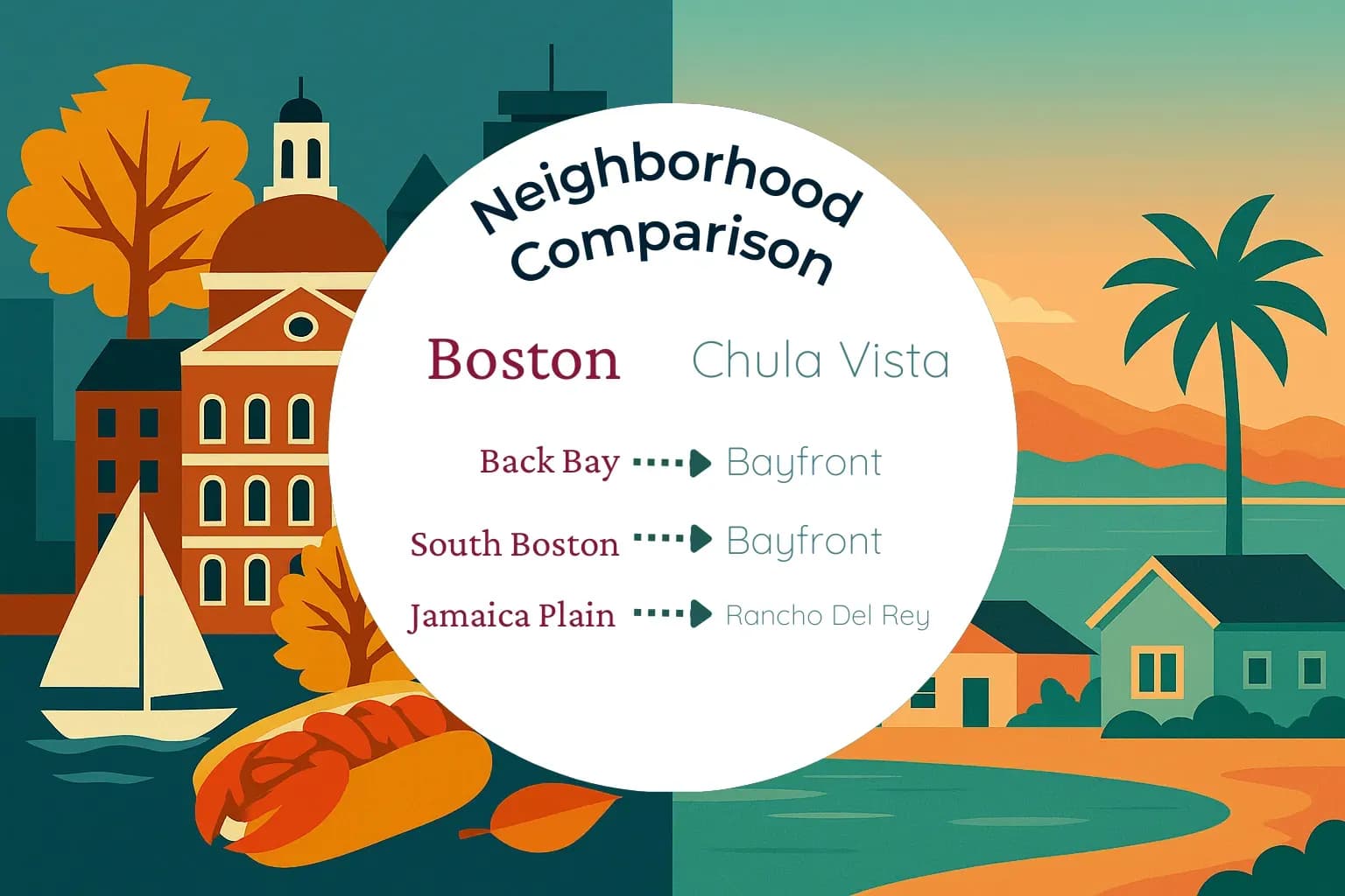 Boston vs Chula Vista Neighborhood Comparison