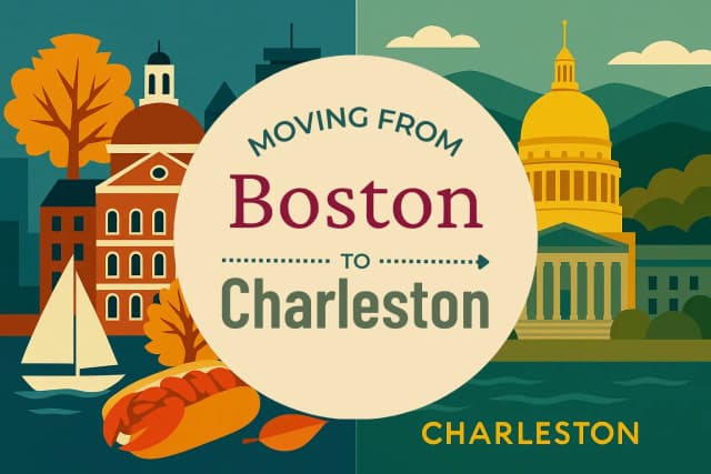 Moving from Boston to Charleston