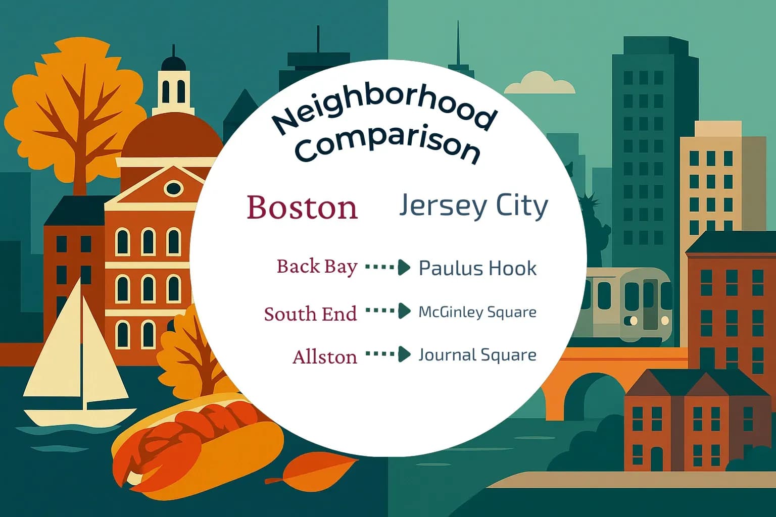 Boston vs Jersey City Neighborhood Comparison