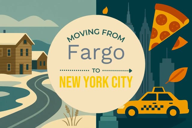 Moving from Fargo to New York City
