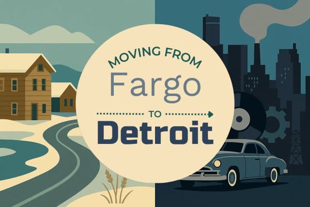Moving from Fargo to Detroit