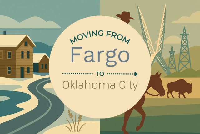 Moving from Fargo to Oklahoma City
