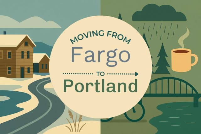 Moving from Fargo to Portland