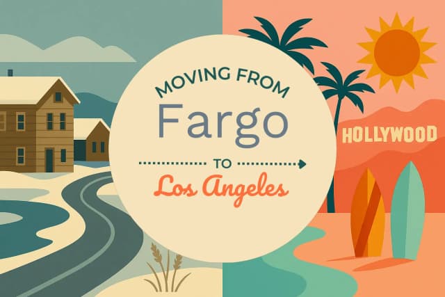 Moving from Fargo to Los Angeles