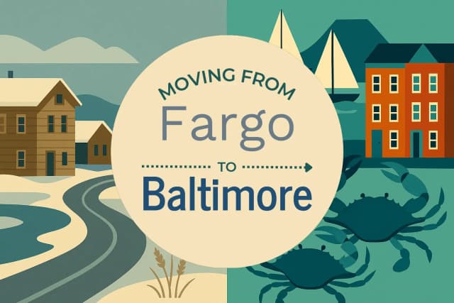 Moving from Fargo to Baltimore