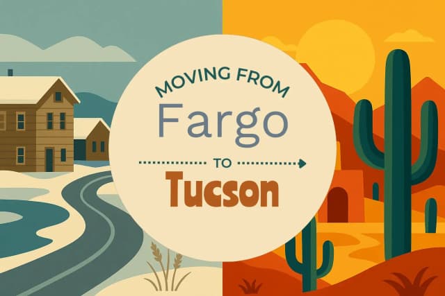 Moving from Fargo to Tucson