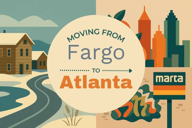 Moving from Fargo to Atlanta