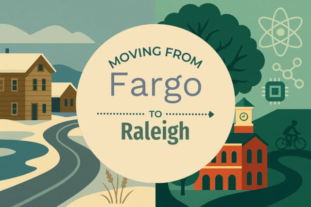 Moving from Fargo to Raleigh