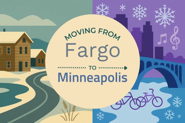 Moving from Fargo to Minneapolis