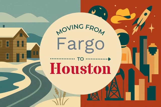 Moving from Fargo to Houston
