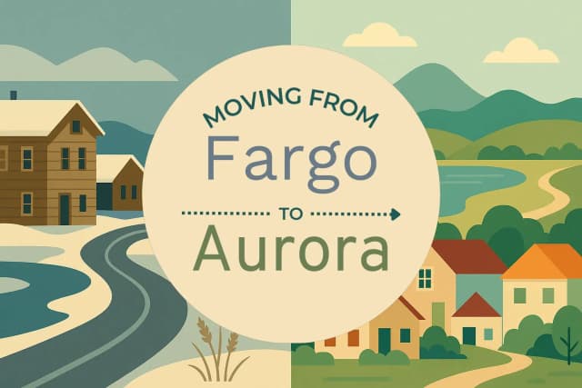 Moving from Fargo to Aurora