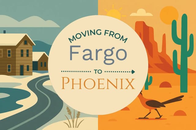 Moving from Fargo to Phoenix