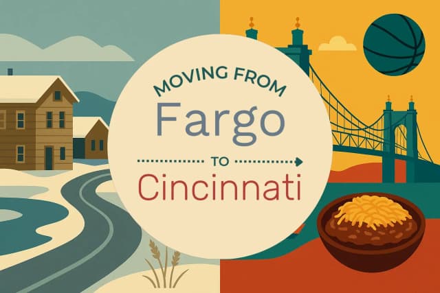 Moving from Fargo to Cincinnati