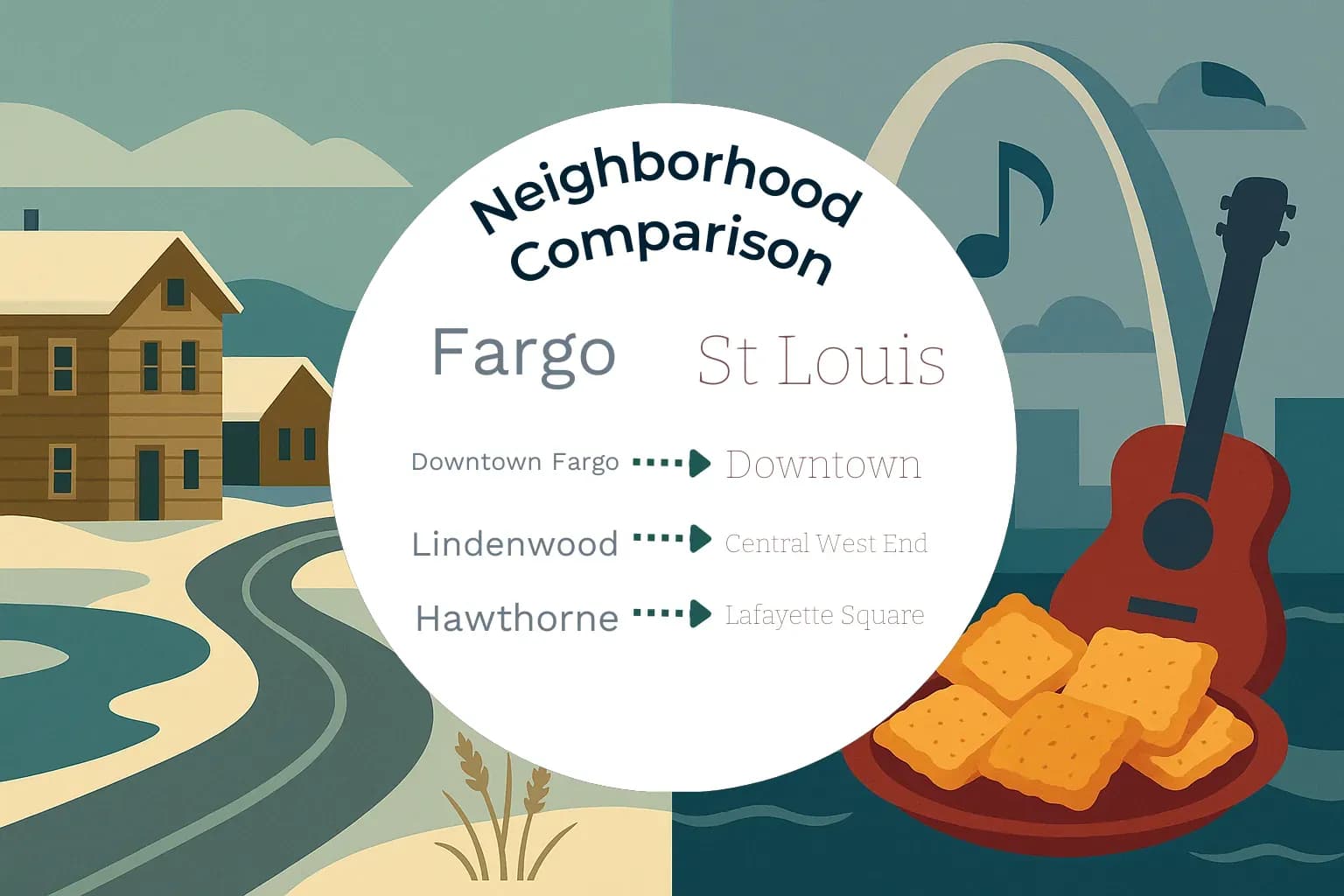 Fargo vs St. Louis Neighborhood Comparison